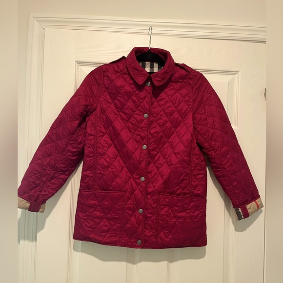 BURBERRY QUILTED JACKET PINK - Picture 12 of 12